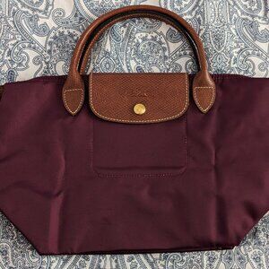 NWOT Le Pliage Small Top Handle Handbag